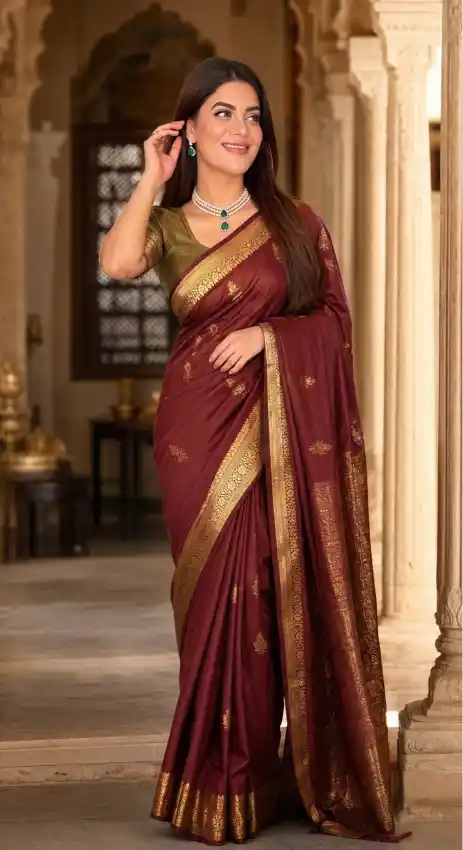 Traditional Saree Photoshoot Prompt