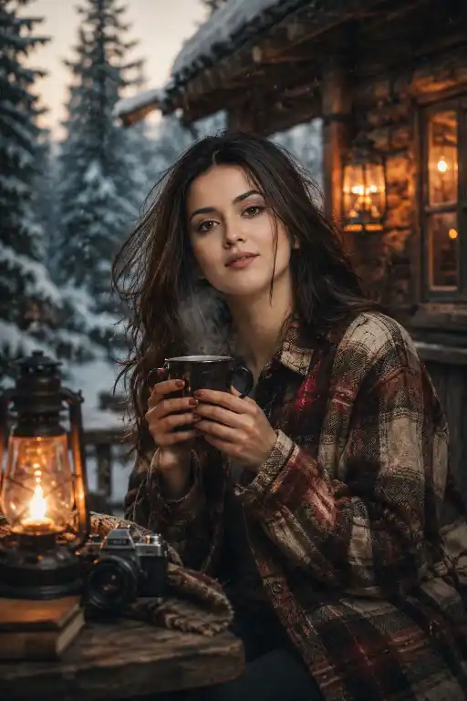 Canadian Wilderness Aesthetic AI Prompt