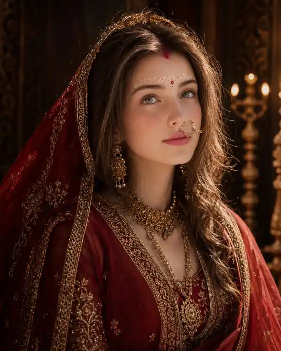 Royal Indian Queen AI Prompt