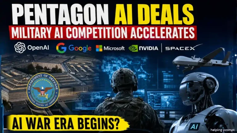 Global AI Arms Race Expands as Pentagon Signs Major Military AI Deals