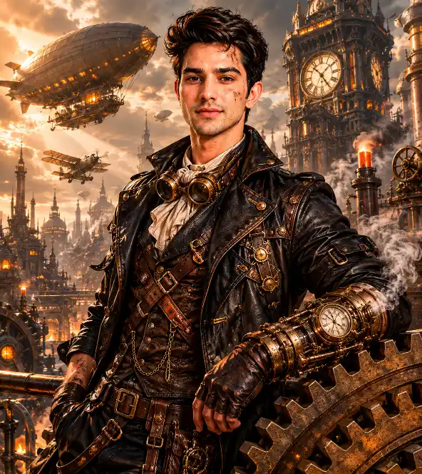 How to Create a Cinematic Steampunk Portrait AI Prompt That Looks Real