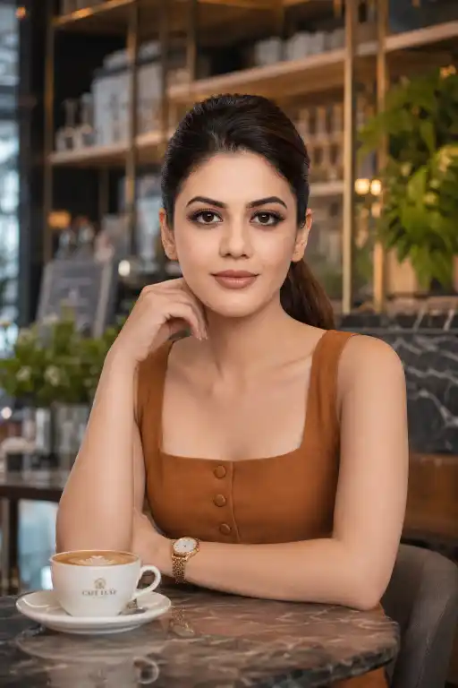Luxury Café Lifestyle AI Prompts