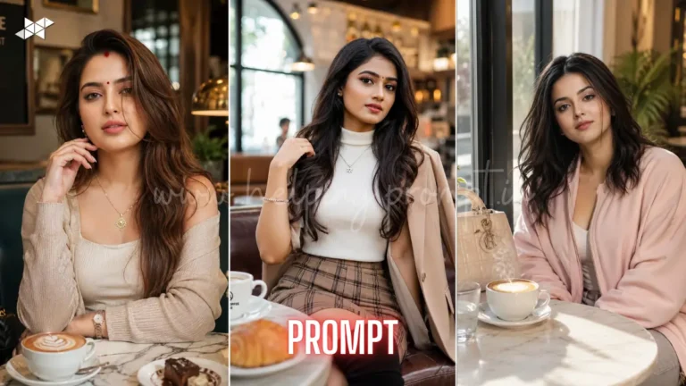 Luxury Café Lifestyle AI Prompt