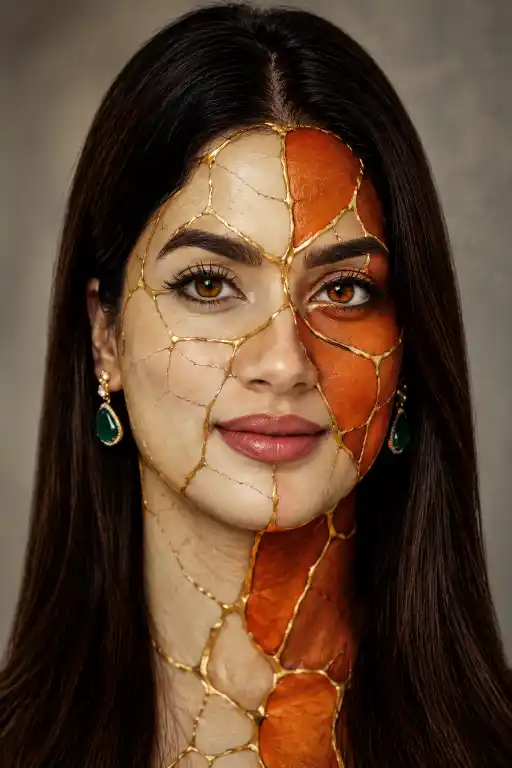 Mesmerizing Kintsugi AI Portrait Prompt