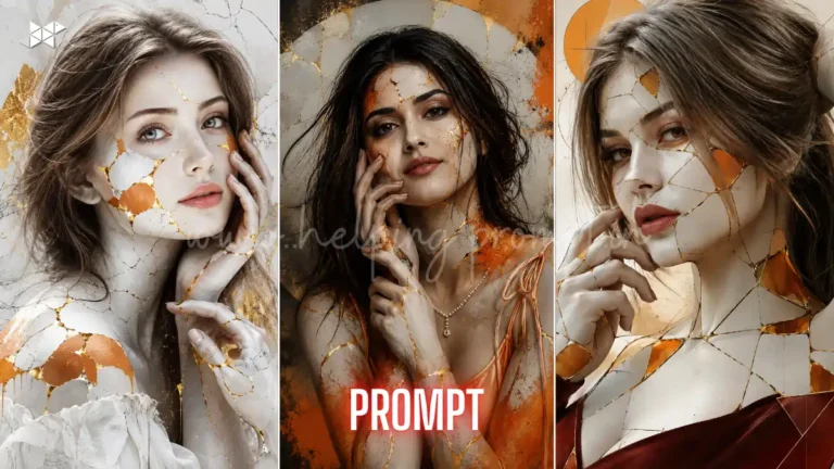 Mesmerizing Kintsugi AI Portrait Prompt
