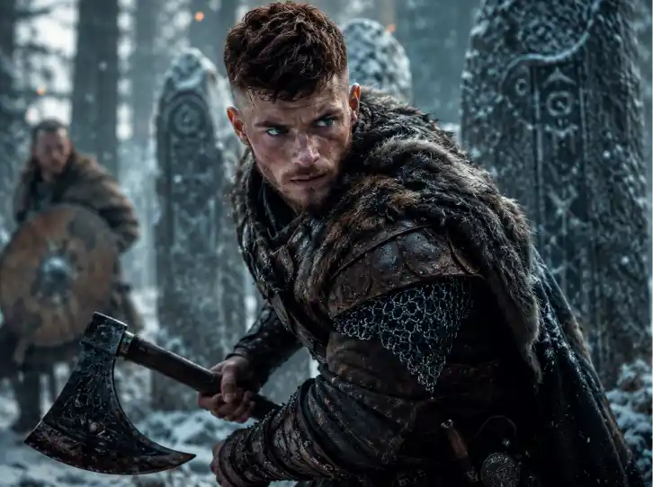 Nordic Warrior Boy AI Prompt