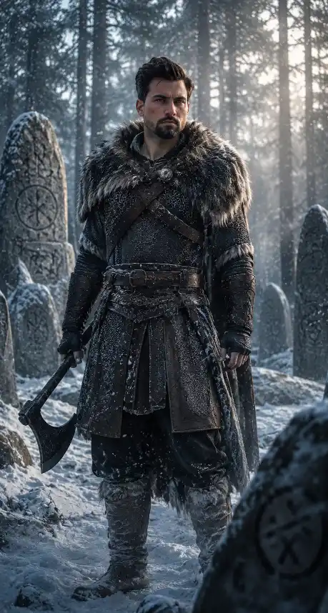 Nordic Warrior Boy AI Prompt