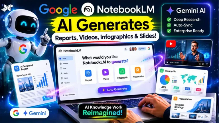NotebookLM 2026 Features Transform AI Research Into Deliverable Factory