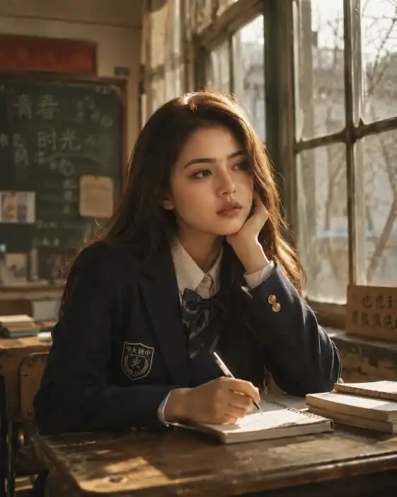 Chinese School Life AI Trend