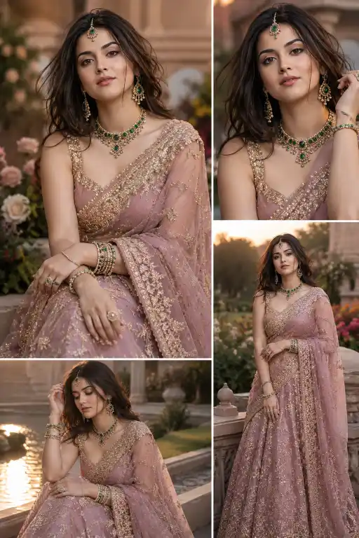 Secret Indian Bridal Fashion AI Prompt