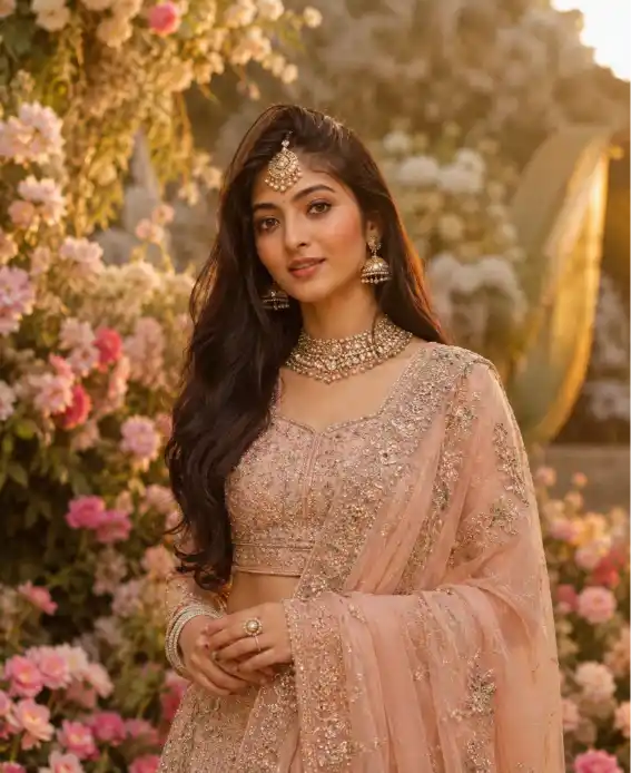 Secret Indian Bridal Fashion AI Prompt