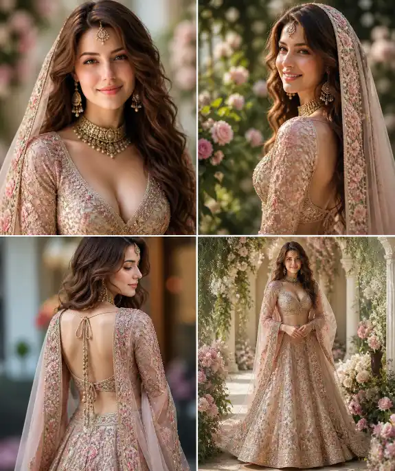 Secret Indian Bridal Fashion AI Prompt
