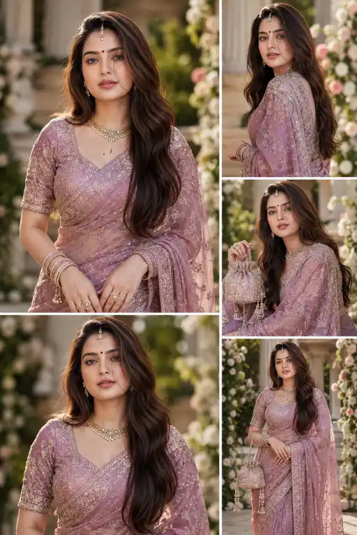 Secret Indian Bridal Fashion AI Prompt