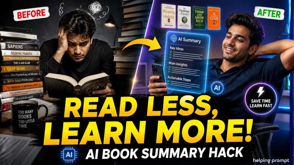 Smart Book Summary AI Prompt