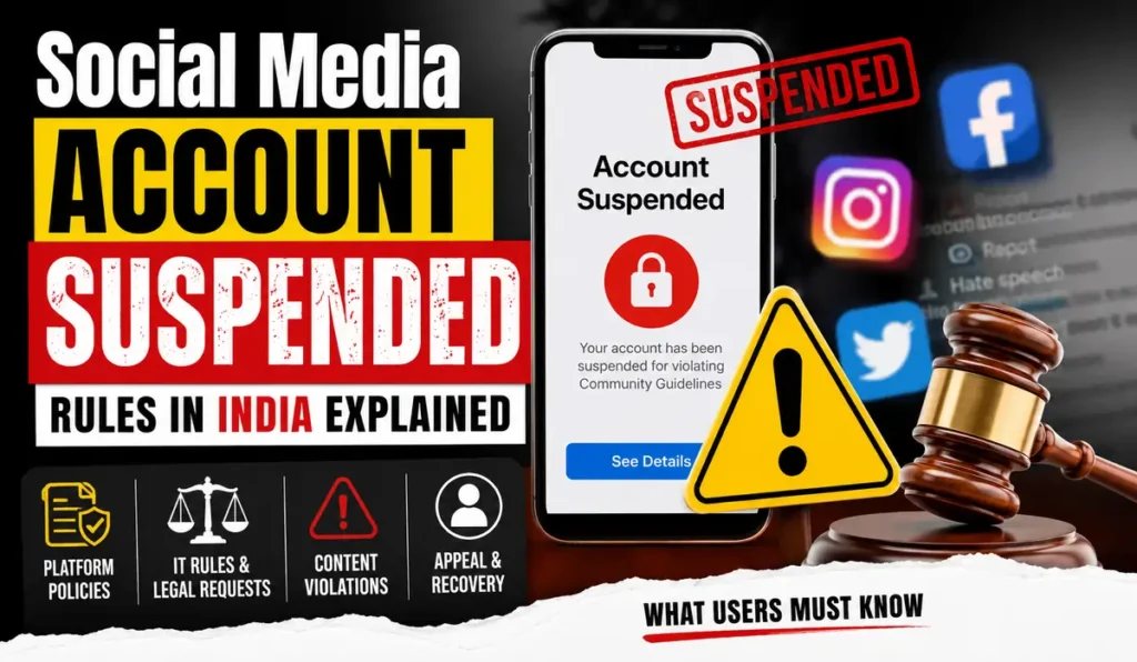 Social Media Account Suspension Rules