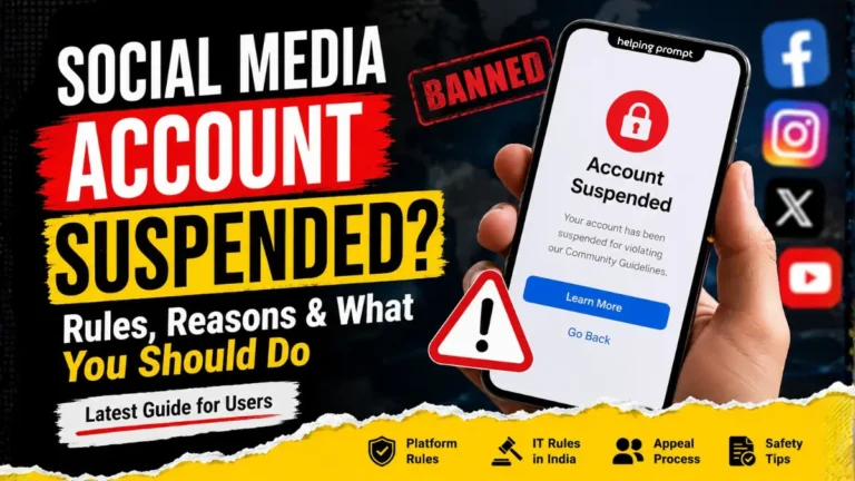 Social Media Account Suspension Rules
