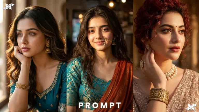 South Asian Woman AI Portrait