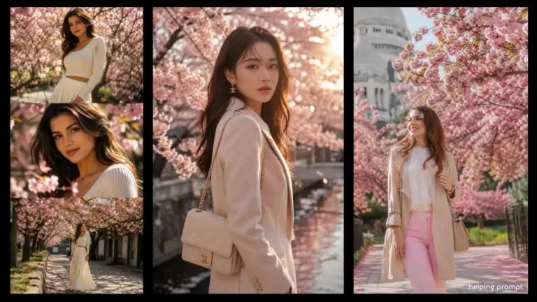 Spring Blossom Portrait Prompt That Creates Stunning AI Photos