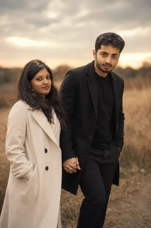 Cinematic Couple Photoshoot AI Prompt