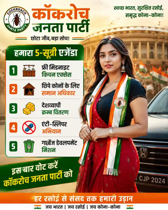 5-Point Agenda Cockroach Janta Party AI Prompt