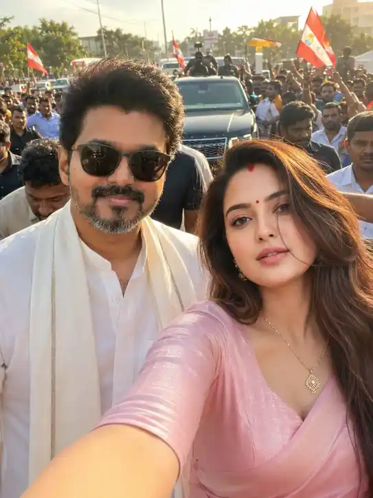 Vijay CM selfie AI prompt