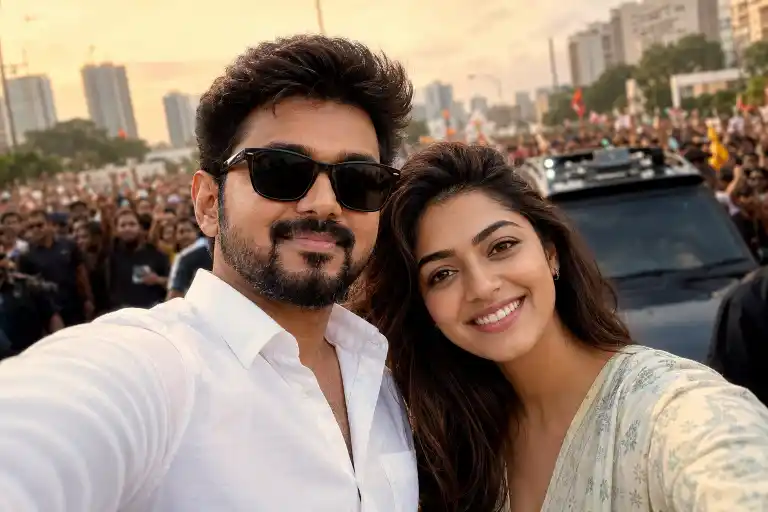 Vijay CM selfie AI prompt