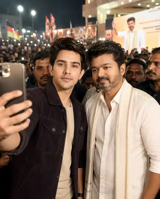 Vijay CM selfie AI prompt