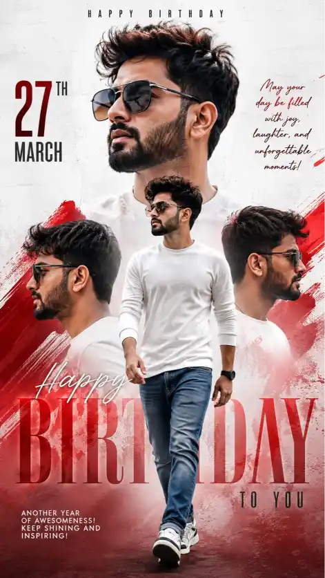 Viral Birthday Poster AI Prompt