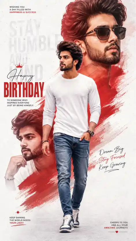 Viral Birthday Poster AI Prompt