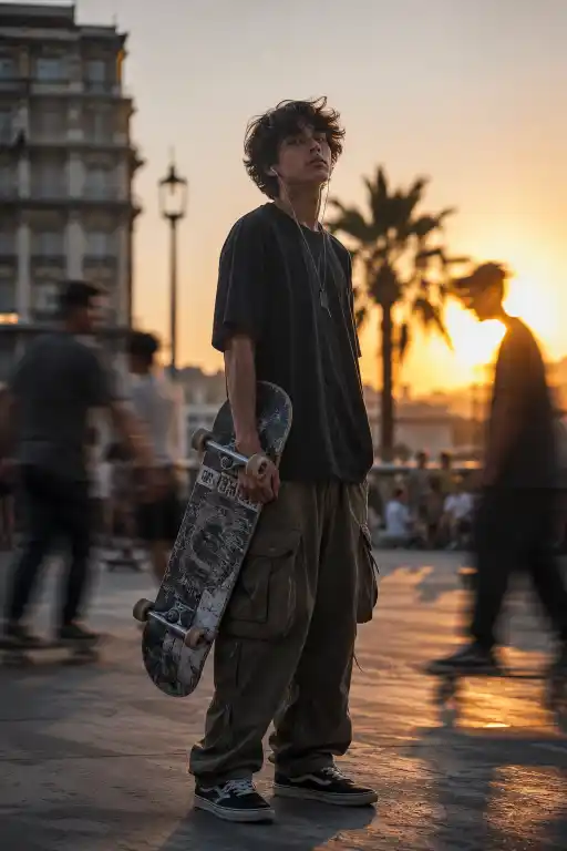 Gen-Z Street Portrait Prompt