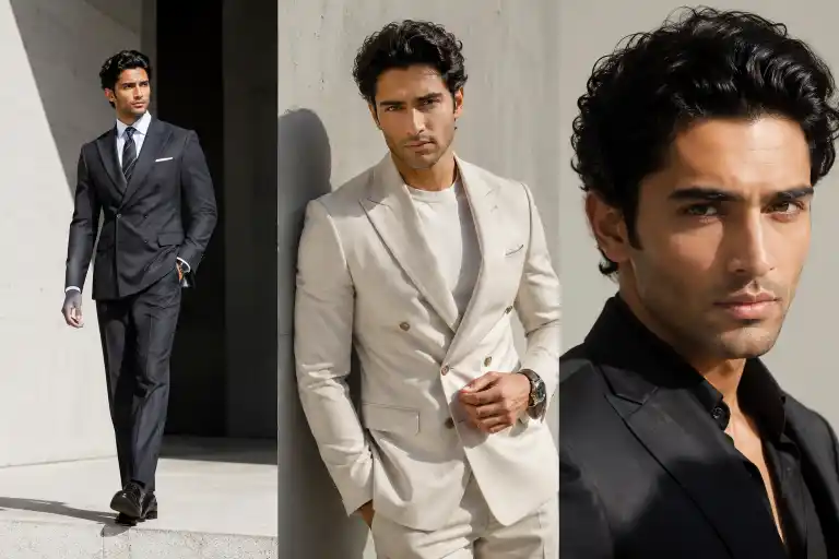 Viral Fashion Triptych Portrait Prompt