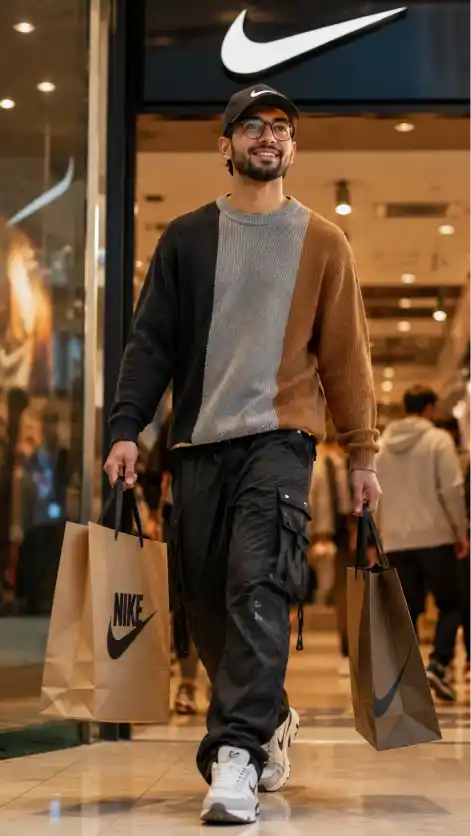 Nike Store Portrait Prompt