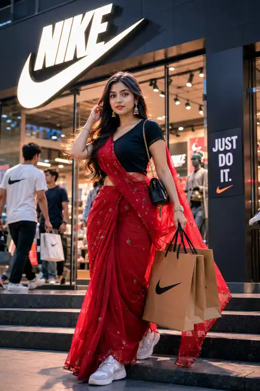 Nike Store Portrait Prompt