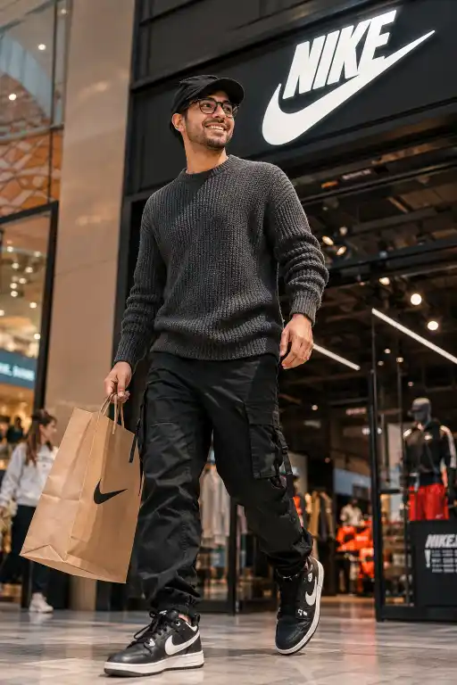 Nike Store Portrait Prompt