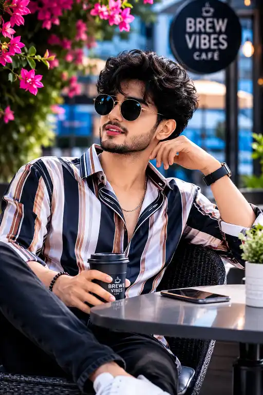Stylish Young Men AI Prompt