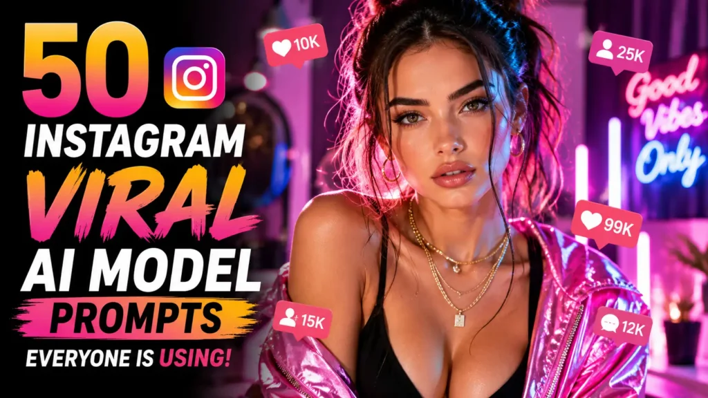 50 Instagram Viral AI Model Prompts