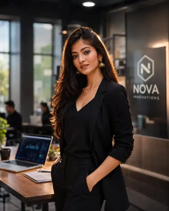 Tech Professional AI Portrait prompt