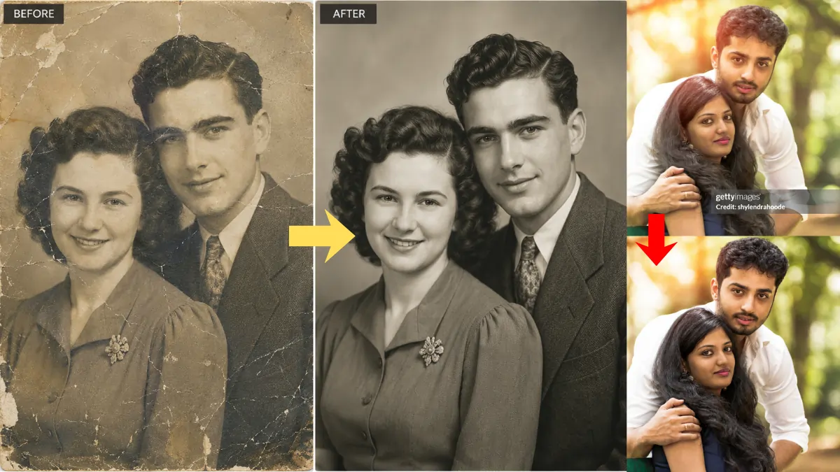 AI Photo Restoration Prompt