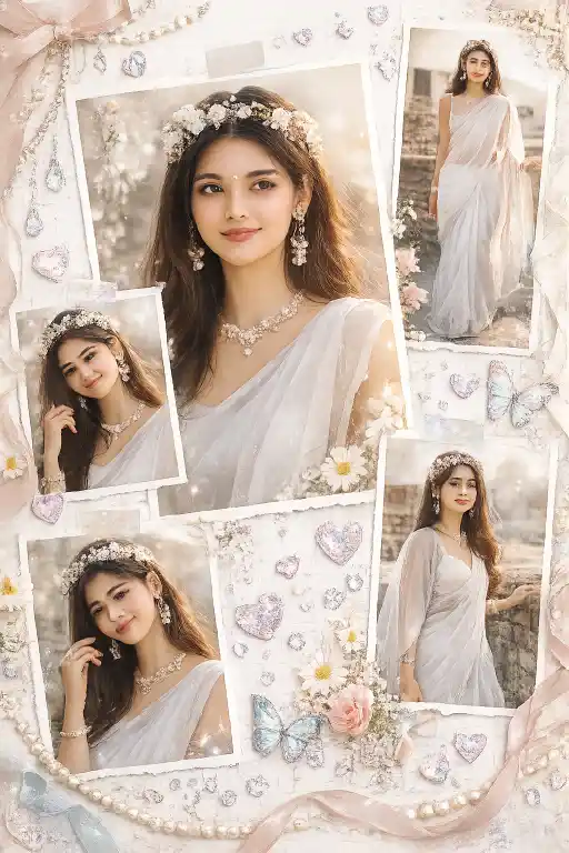 Dreamy Scrapbook Collage Poster AI Prompt