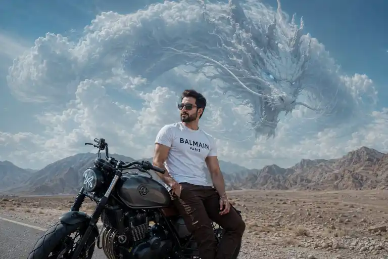 Dragon Cinematic Fantasy AI Prompt