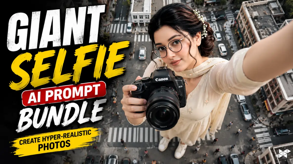 Giant Selfie AI Prompt Bundle