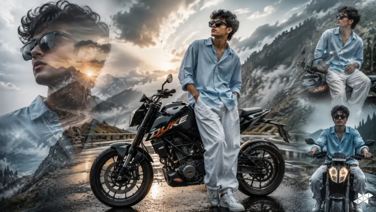 KTM Duke Bike Portrait Prompt