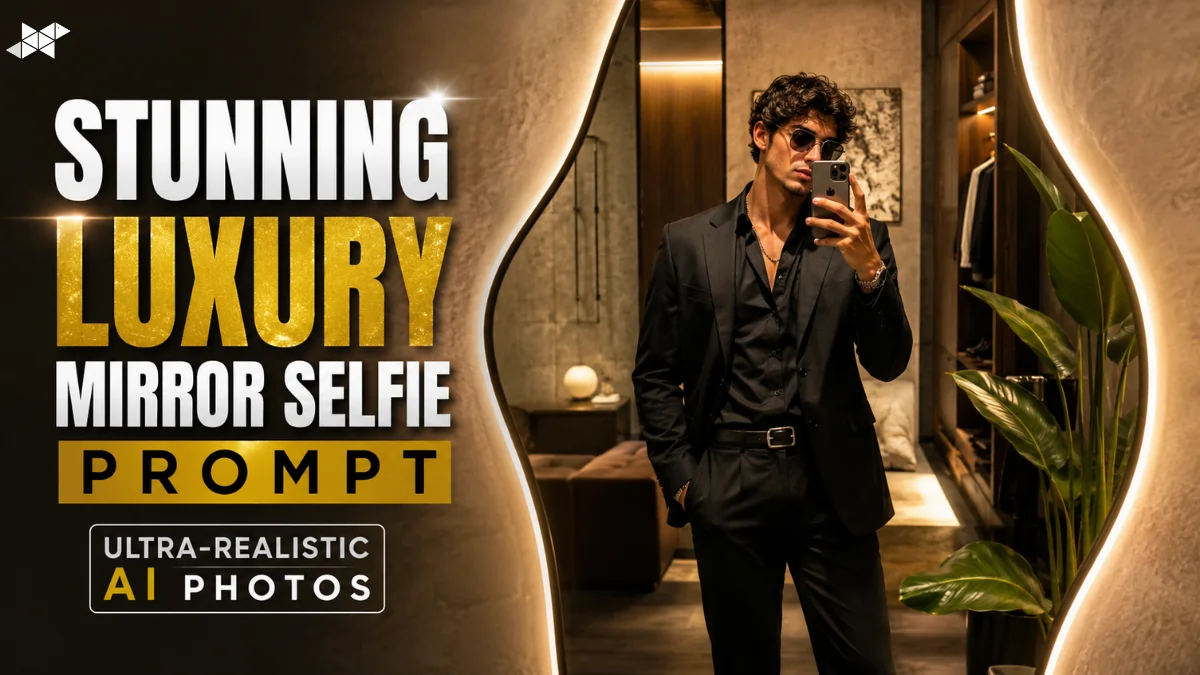 Luxury Mirror Selfie Prompt