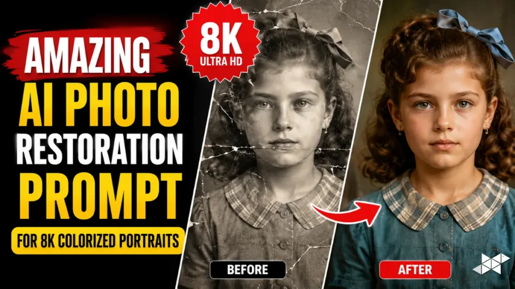 Prompt for 8K Colorized Portraits