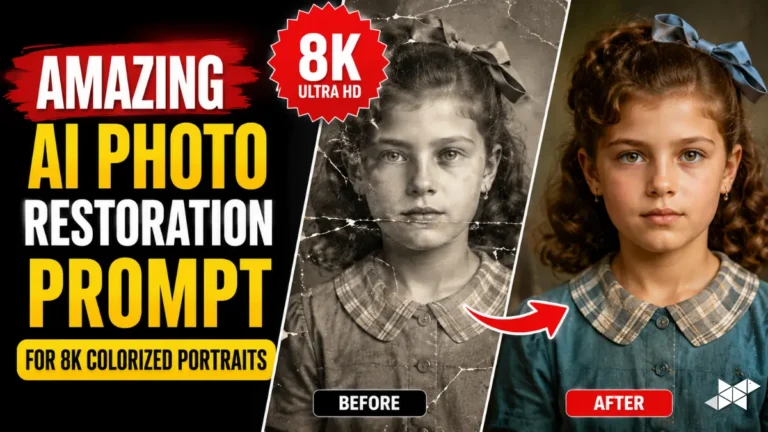 Prompt for 8K Colorized Portraits
