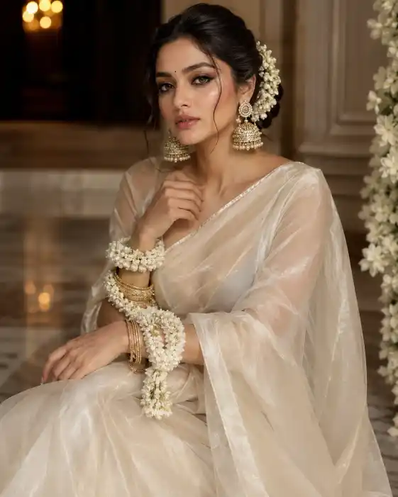 South Asian Woman Portrait Prompt 