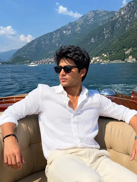 South Asian boat portrait AI Prompt