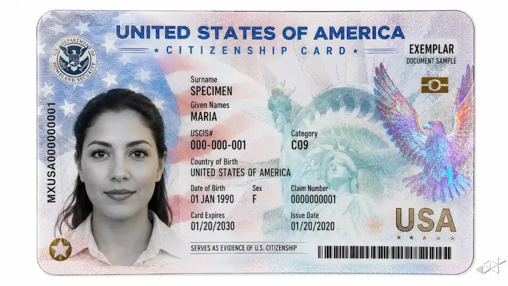 US Citizenship Card AI Prompt