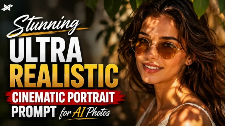 Stunning Ultra Realistic Cinematic Portrait Prompt for AI Photos