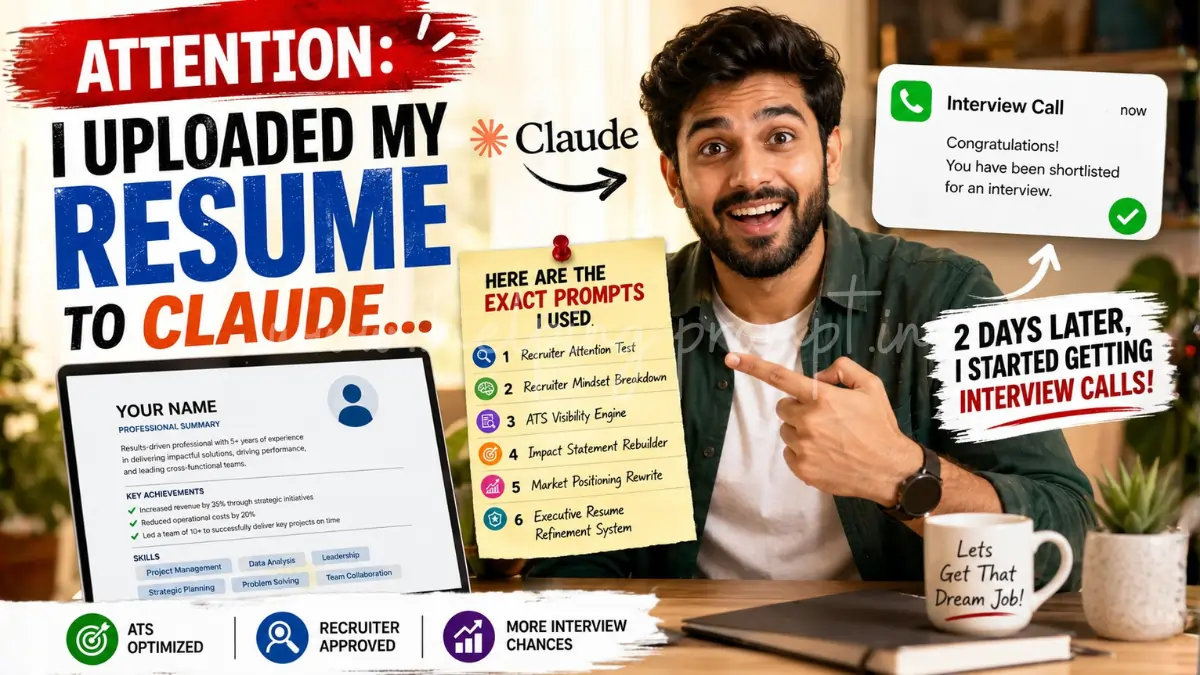 Resume Prompts for Claude